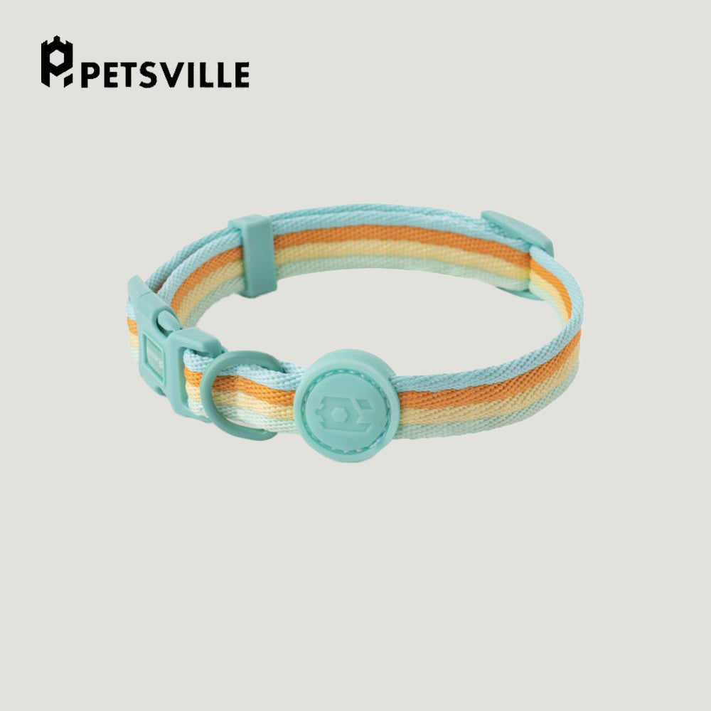 PETSVILLE Striped Dog Collar