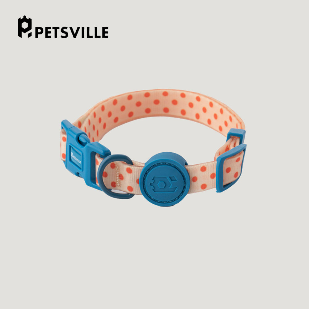 PETSVILLE Geometric Print Dog Collar