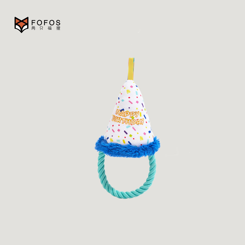 FOFOS Birthday Dog Toy