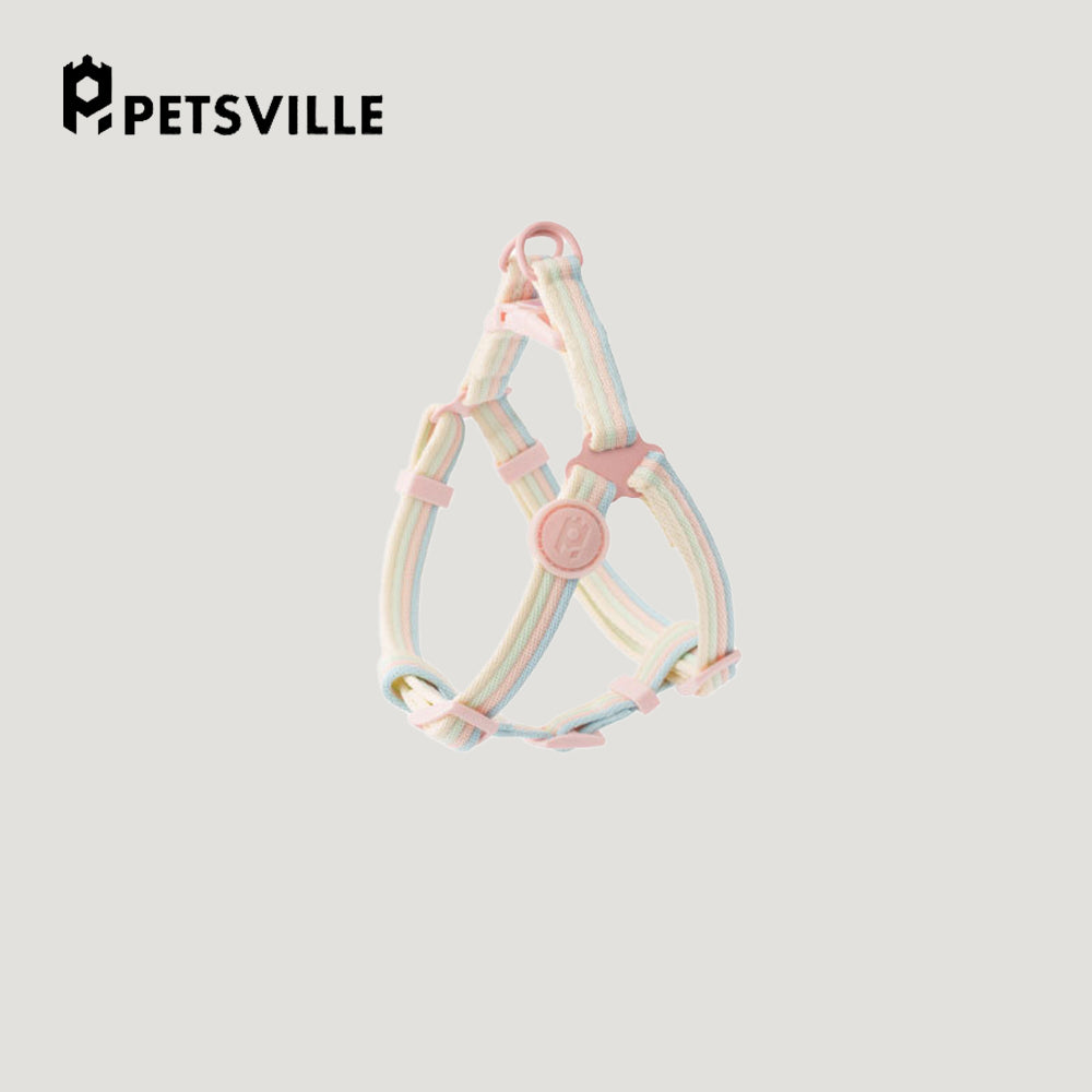 PETSVILLE Striped Dog Harness