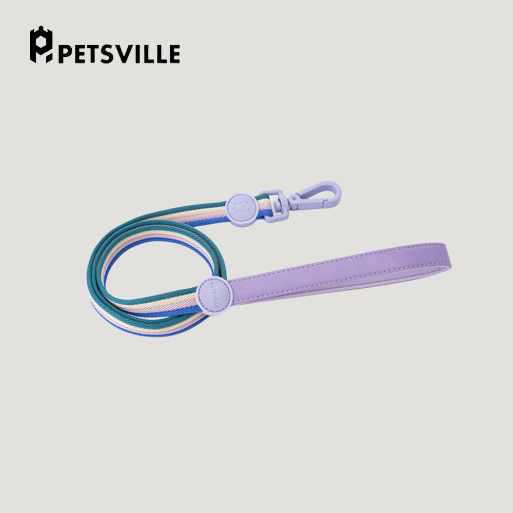 PETSVILLE Striped Dog Leash