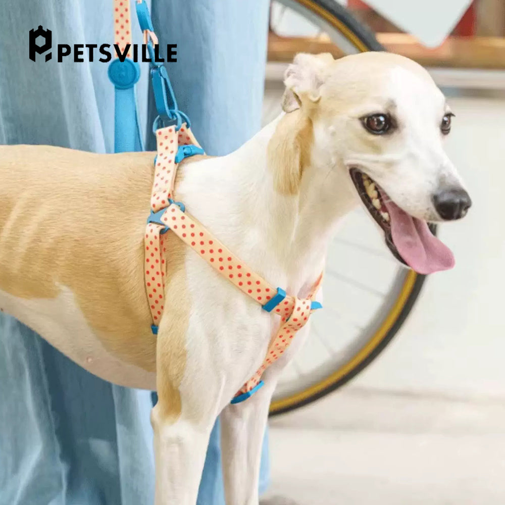 PETSVILLE Geometric Print Dog Harness