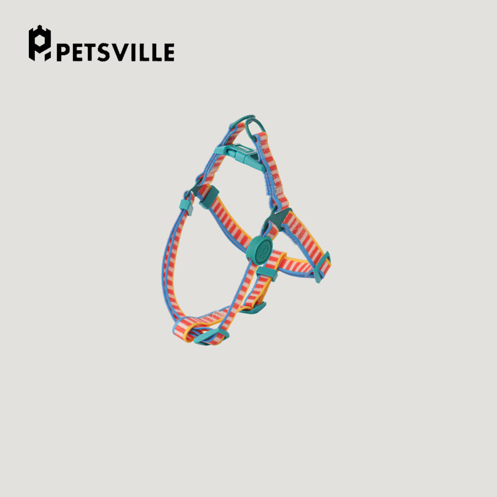 PETSVILLE Geometric Print Dog Harness