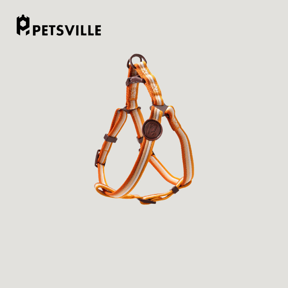 PETSVILLE Striped Dog Harness